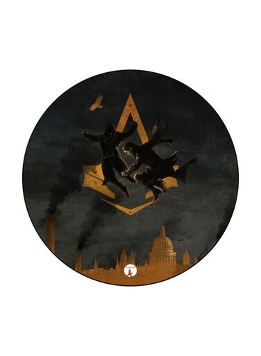 Assassin's Creed Printed Fridge Magnet Black/Yellow