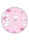 Rabbits Printed Fridge Magnet Multicolour