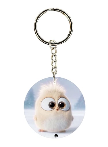 Bird Printed Keychain