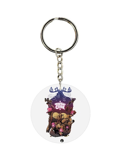 Anime One Piece Printed Keychain