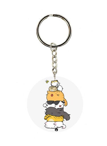 Cats Key Chain