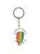 Cartoon Cloud Printed Keychain