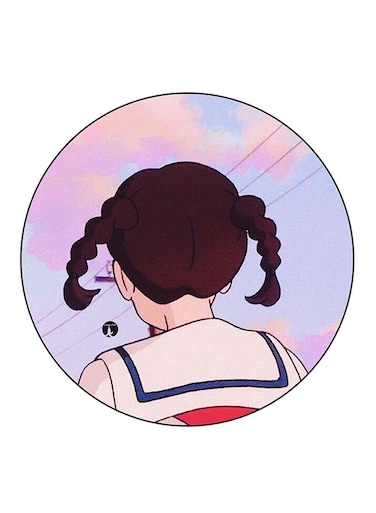 Anime Printed Fridge Magnet Multicolour