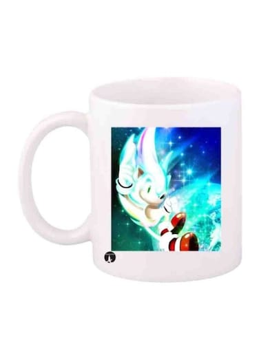 Game Sonic Character Printed Coffee Mug White/Blue/Red