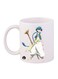 Labyrinth Of Magic Anime Printed Mug White/Blue/Beige 12ounce