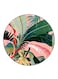 Plants Printed Fridge Magnet Round Multicolour