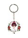 Cartoon Printed Double Sided Keychain