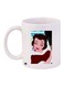 Anime Printed Ceramic Coffee Mug White/Brown/Pink