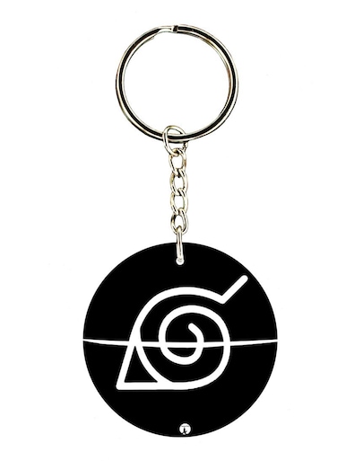 The Anime Naruto Double Side Printed Keychain