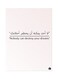 Metal Plate Of English And Arabic Phrases Poster Pink/Black