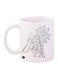 Sonic Video Game Printed Coffee Mug White/Grey
