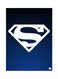 Superman Metal Plate Poster Multicolour 15x20centimeter