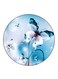 Butterflies Printed Fridge Magnet Multicolour