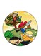 Cartoon Printed Fridge Magnet Multicolour 5.5 x 5.5cm