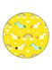 Unicorns Printed Fridge Magnet Multicolour