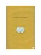 Printed Fridge Magnet Yellow/Blue 8.5x0.4x5.5cm