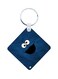 Cookie Monster Wooden Keychain
