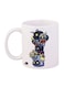 Kingdom Hearts Printed Mug White/Black/Purple 12ounce