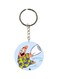 Cartoon Character Printed Keychain