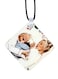 Family Portrait Printed Keychain Multicolour