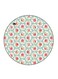 Flower Printed Fridge Magnet Multicolour 5.5 x 5.5cm