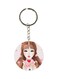 Single Sided Printed Keychain