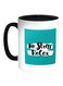 No Stress Relax Printed Coffee Mug White/Black 11ounce
