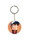 Cartoon Themed Single Sided Keychain