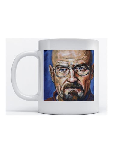 Mug Walter Breaking Bad Series For Coffee And Tea White 350ml