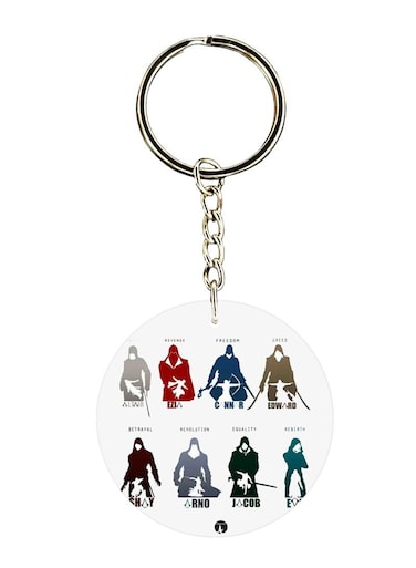 Assassin's Creed Printed Keychain
