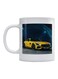 Mercedes Benz AMG Printed Mug White/Blue/Yellow