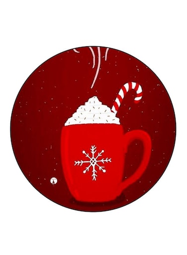 Christmas Printed Fridge Magnet Multicolour