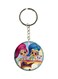 Cartoon Printed Dual Sided Keychain