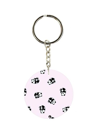 Panda Printed Keychain