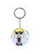 Single Sided Character Printed Keychain