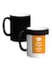 Keep Calm And Drink Tea Printed Magic Coffee Mug White/Black/Yellow 12ounce