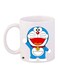 Cartoon Printed Coffee Mug White/Blue/Red 11ounce