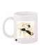 Boy Printed Mug White/Beige/Black Standard Size