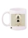 Anime Printed Coffee Mug White/Beige/Black