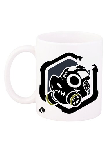 The Video Game Overwatch Design Mug White/Black/Green