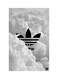 Printed Fridge Magnet White/Black 8.5x0.4x5.5cm