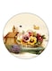 Vintage Art Printed Fridge Magnet Multicolour