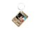 2-In-1 One Piece Printed Keychain And Necklace Multicolour