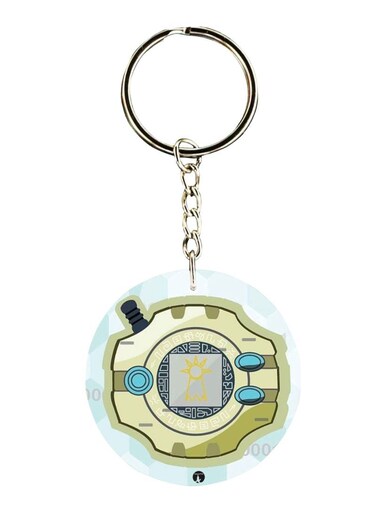 Anime Digimon Printed Keychain
