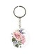 Rose Themed Keychain