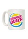 Burger Queen Printed Coffee Mug White