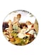 Vintage Art Printed Fridge Magnet Multicolour