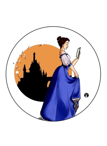 Disney Character Printed Fridge Magnet Multicolour