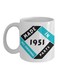 Made In 1951 Birthday Printed Mug White/Blue/Black