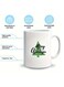 11oz Ceramic Christmas Coffee Mug with "Merry Christmas" Hand Lettering - Funny Holiday Drinkware for Family, Colleagues, Leaders, and Sisters - Unique Valentine's Day Gift Idea